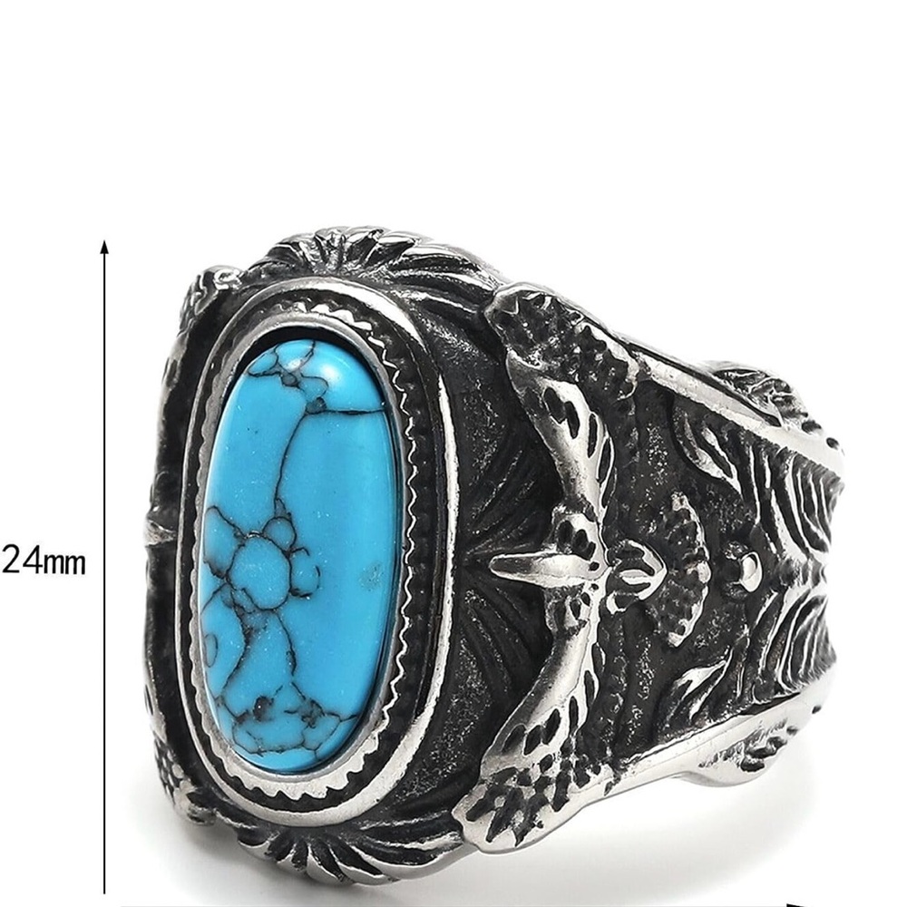 Vintage style Punk Geometric 304 Stainless Steel Inlay